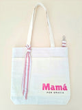 Mamá por gracia tote