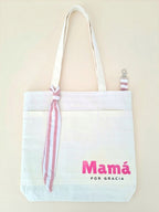 Mamá por gracia tote